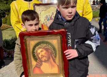 Діти, Господь і Вербна неділя