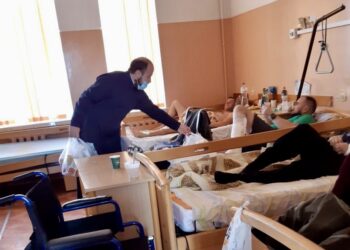 Провідали та підтримали поранених воїнів