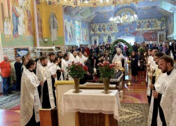 В нашому храмі провели в останню путь воїна Віталія Наумчука