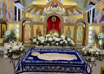Чин погребіння Плащаниці Пресвятої Богородиці відбудеться о 18:00, в четвер, 29