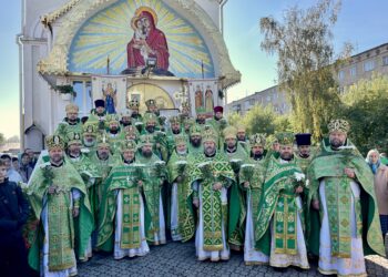Ковель. Престольне свято храму преподобного Сергія Радонезького