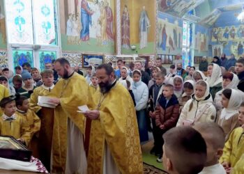 Молебень-благословення на початок навчального року у Недільній школі відбувся 6