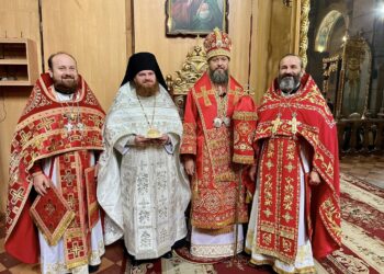 Житомир. Участь у хіротонії в ієромонаха