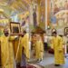 Ікону трьох святих мучеників освячено під час недільного Всенічного бдіння