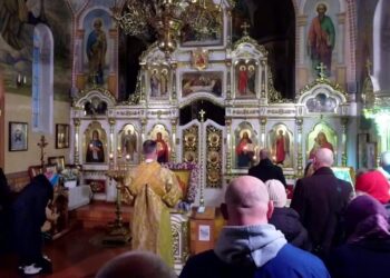 18.11.25 Вечірнє богослужіння. 25-та річниця освячення храму на чесь Почаівськоі ікони Божоі Матері.