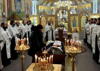 Чин погребіння полеглого воїна Миколи Куришка було звершено духовенством Ковельського благочиння у х
